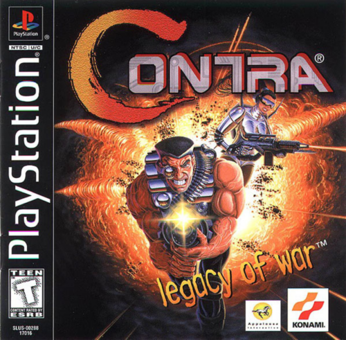 Contra - Legacy of War (USA) Cover